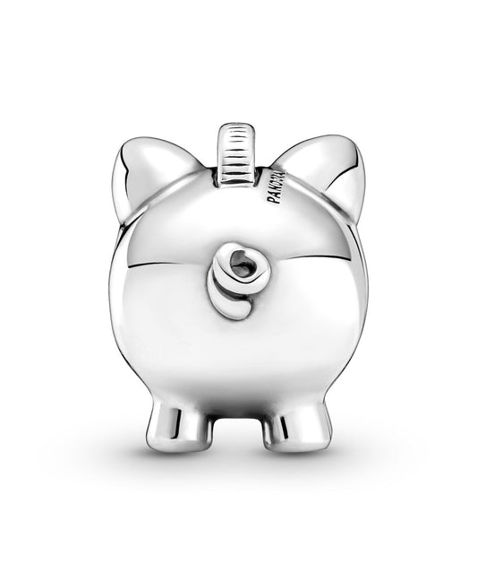 Charm Plata 925 - Alcancía de Cochinito Tierno