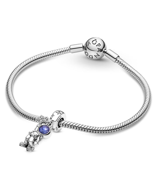 Charm Plata 925 - Astronauta con circonitas