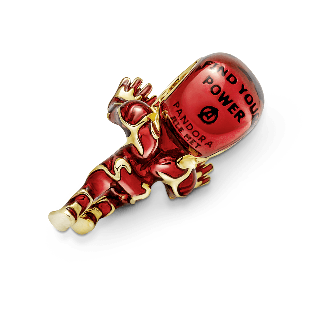 Charm Plata 925 - Iron Man de Marvel