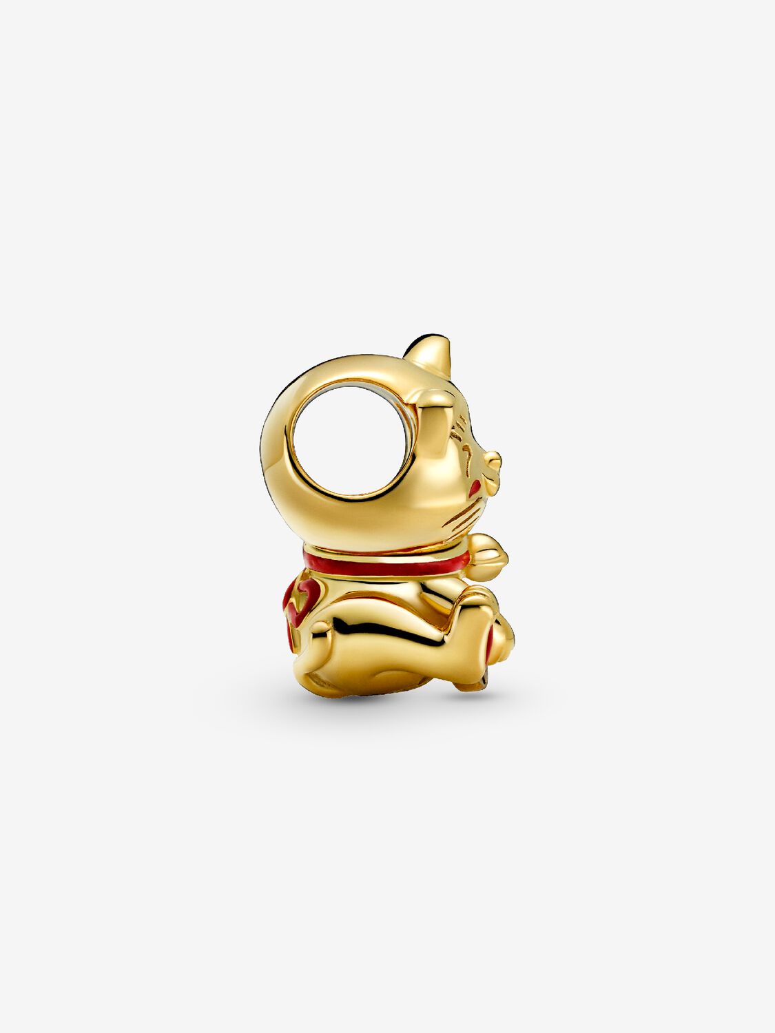 Charm Plata 925 - Lindo Gato de la Fortuna