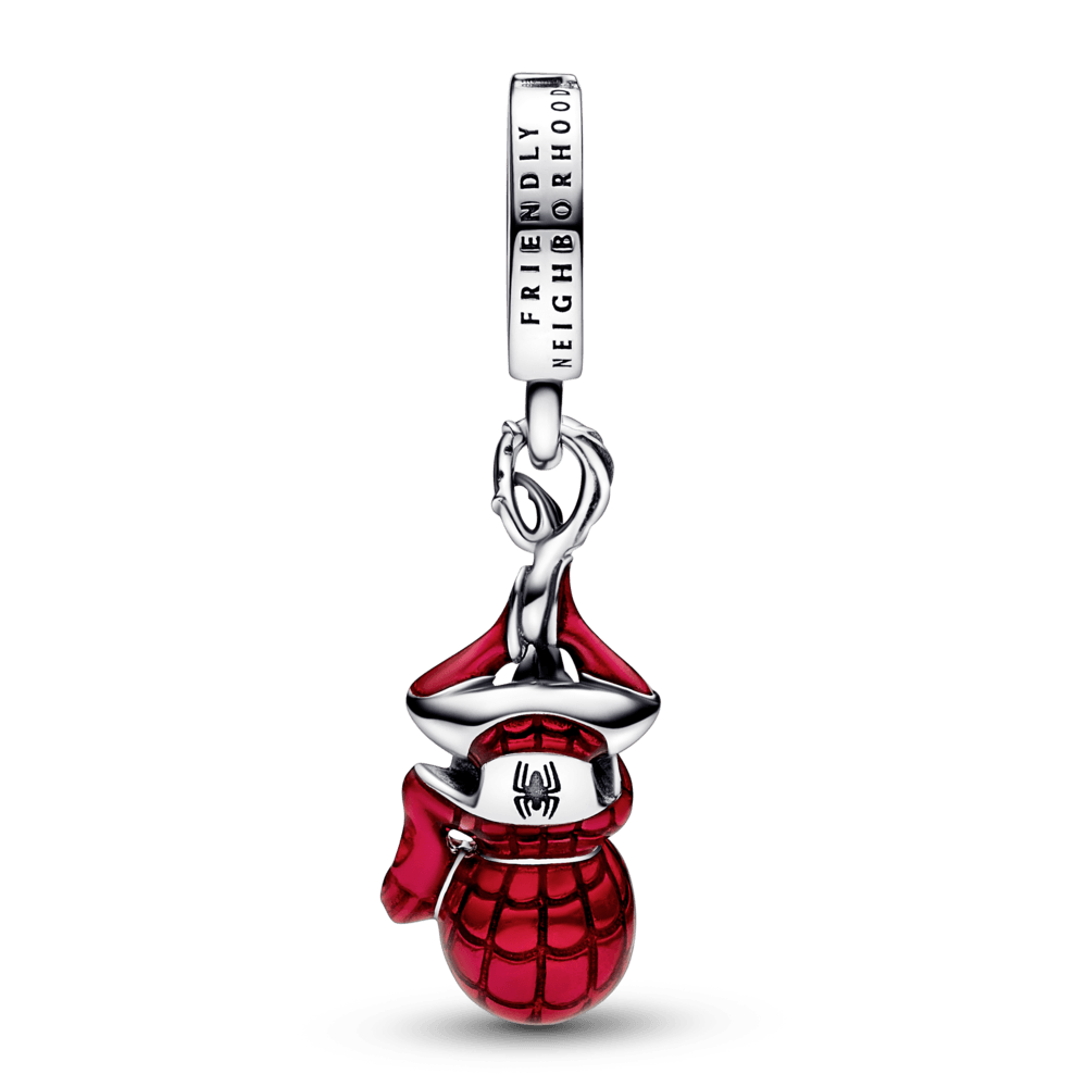 Charm Plata 925 - colgante Spiderman de Marvel