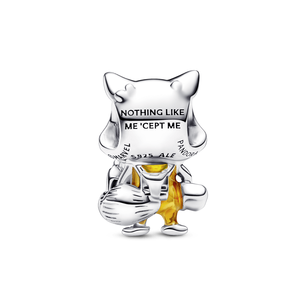 Charm Plata 925 - Rocket Raccoon Guardianes de la Galaxia