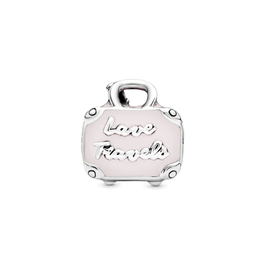 Charm Plata 925 - Bolsa de viaje rosa