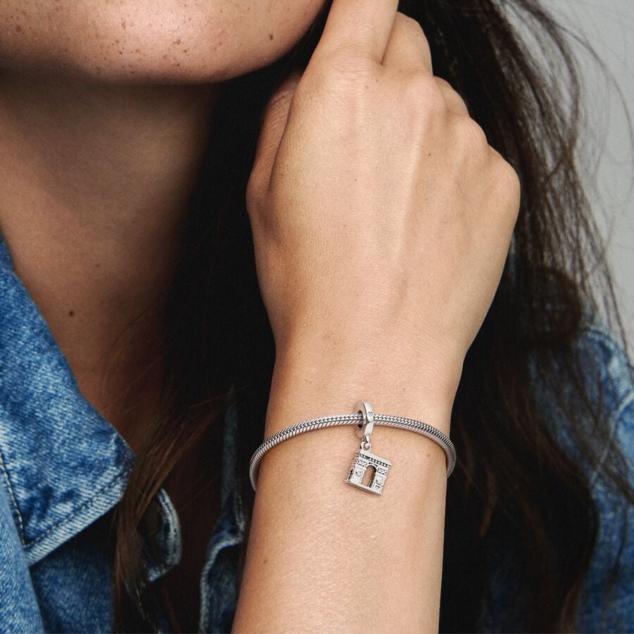 Charm Plata 925 - colgante Arco del Triunfo