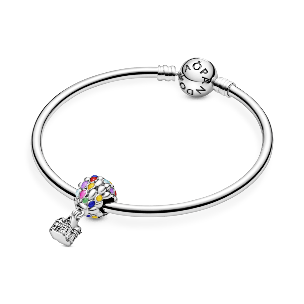 Charm Plata 925 - Casa y los Globos de Up de Disney