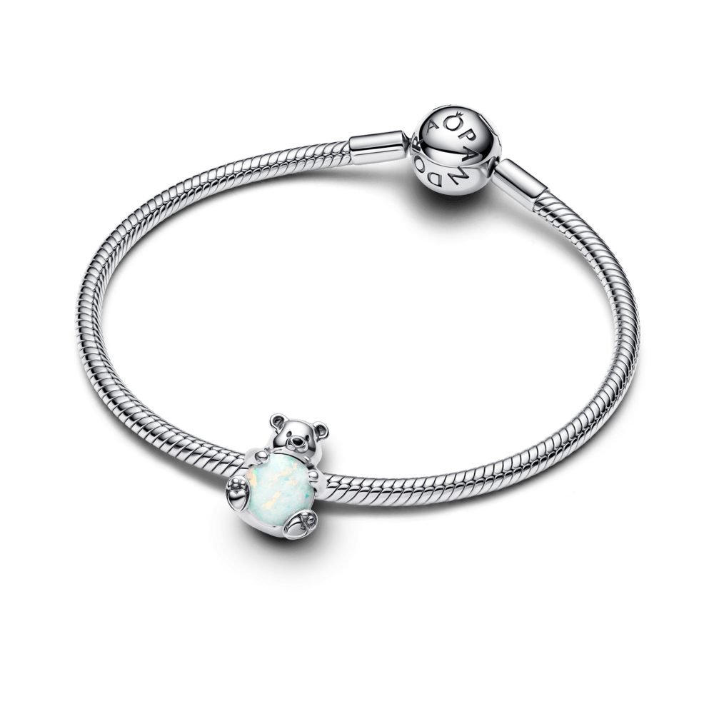 Charm Plata 925 - Oso Polar