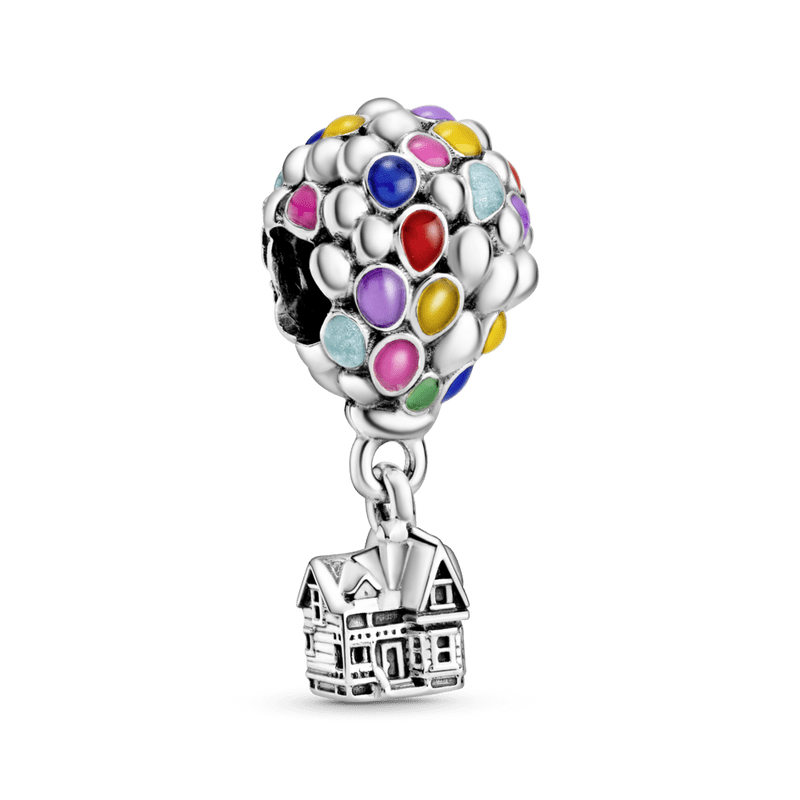 Charm Plata 925 - Casa y los Globos de Up de Disney