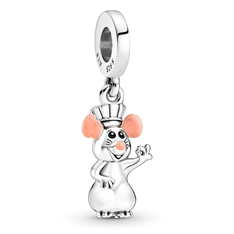 Charm Plata 925 - Remy Chefsito Ratatouille De Disney