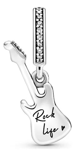 Charm Plata 925 - Colgante Guitarra Eléctrica