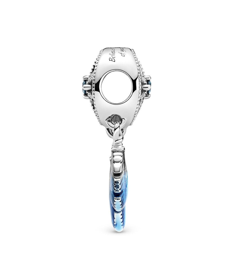 Charm Plata 925 - atrapasueños azul