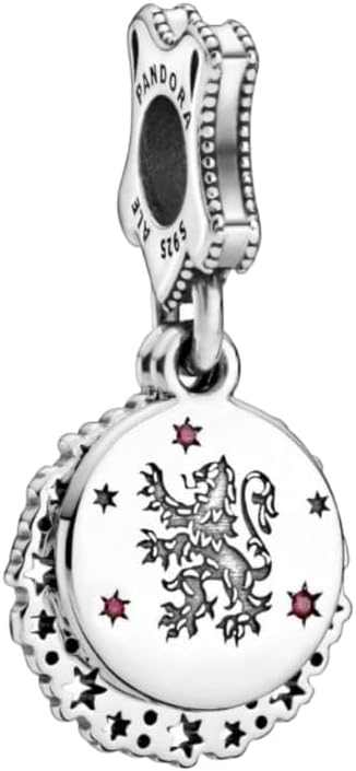 Charm Plata 925 - colgante Casa GRYFFINDOR en Hogwarts de Harry Potter