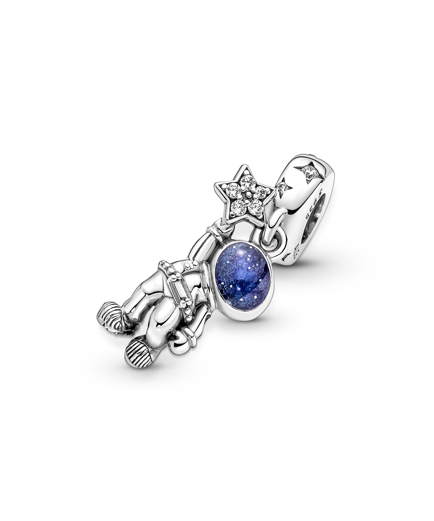 Charm Plata 925 - Astronauta con circonitas