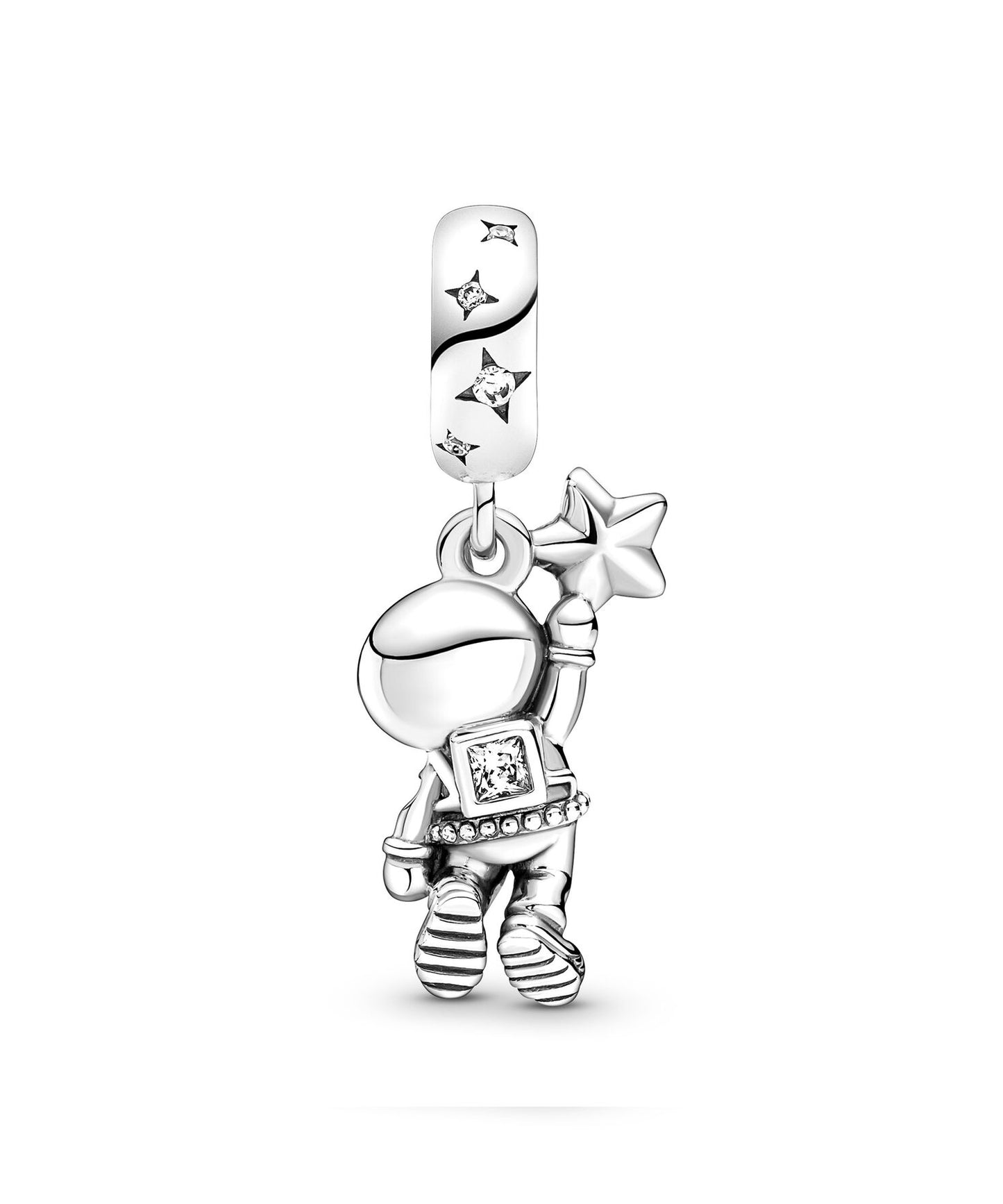 Charm Plata 925 - Astronauta con circonitas