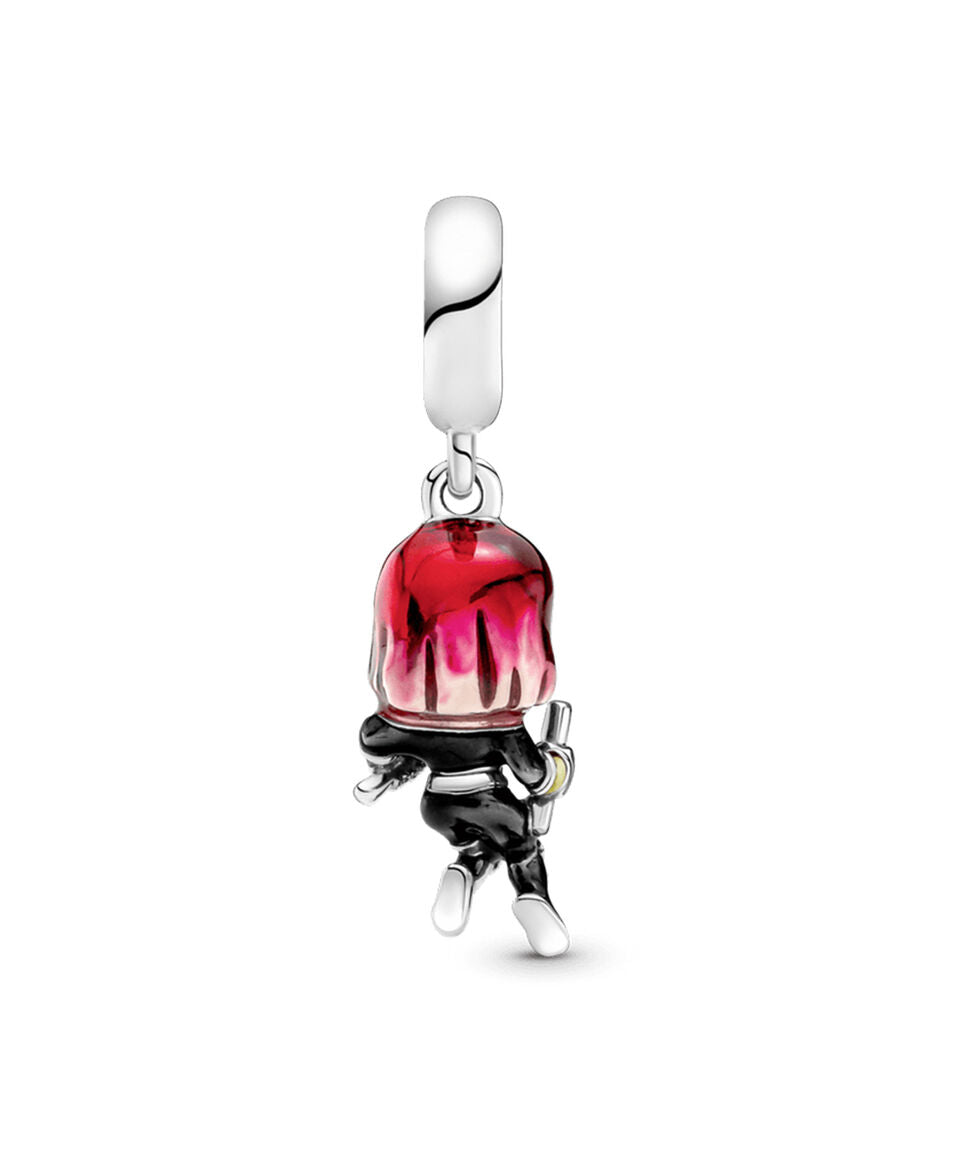 Charm Plata 925 - Viuda Negra de Marvel