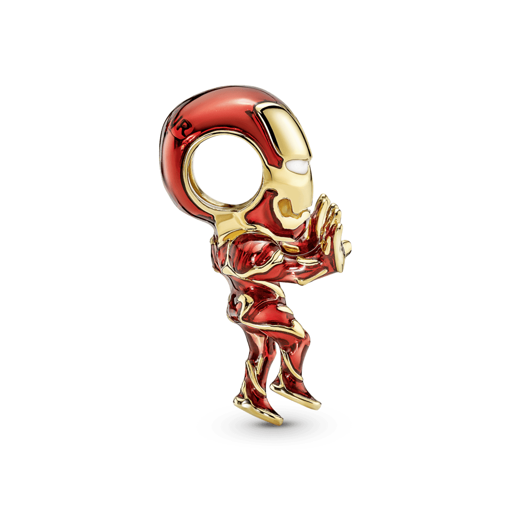 Charm Plata 925 - Iron Man de Marvel