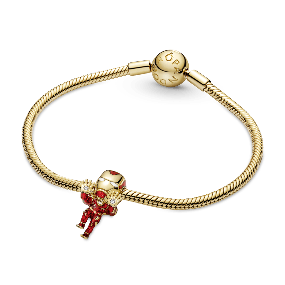 Charm Plata 925 - Iron Man de Marvel