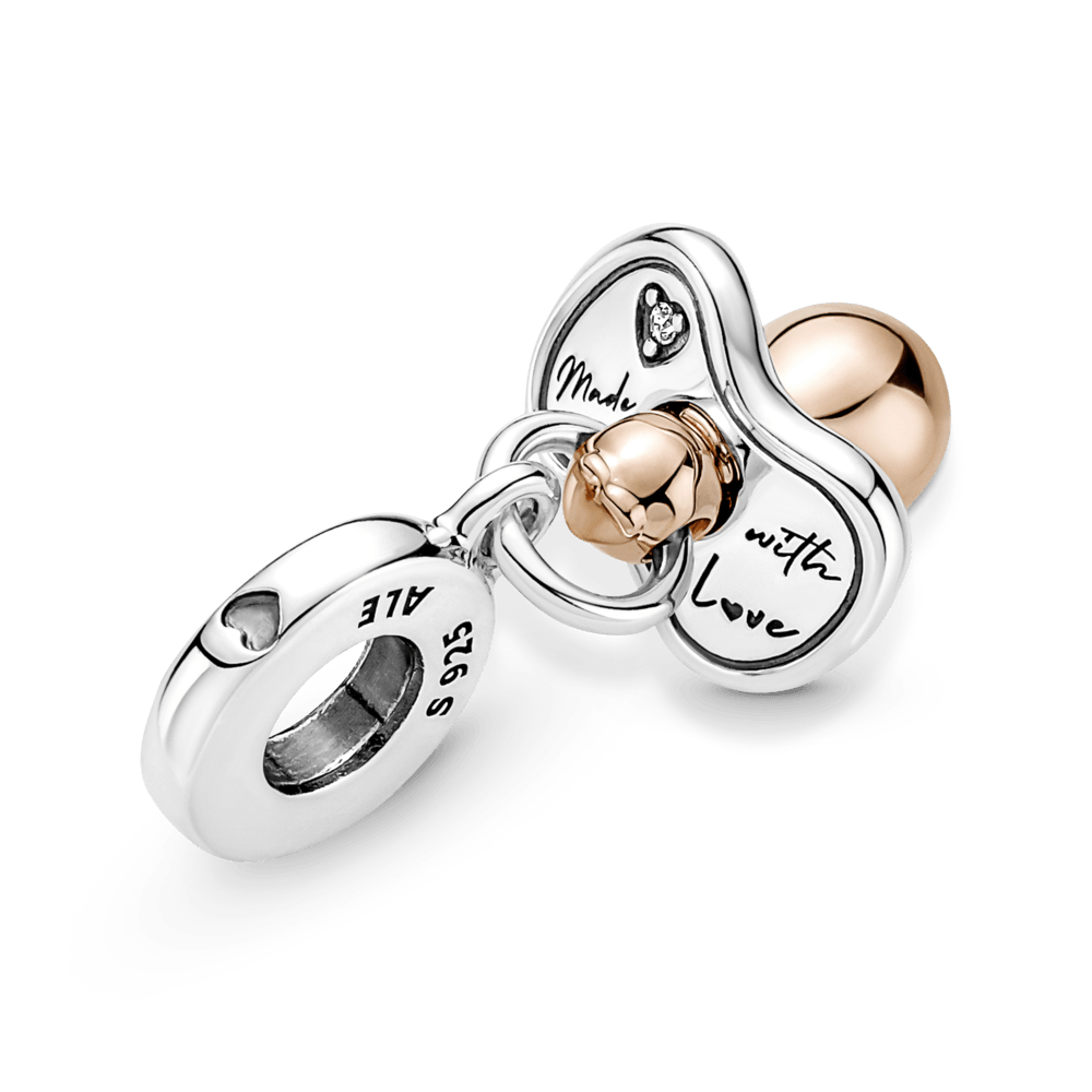 Charm Plata 925 - Colgante Chupón De Bebé