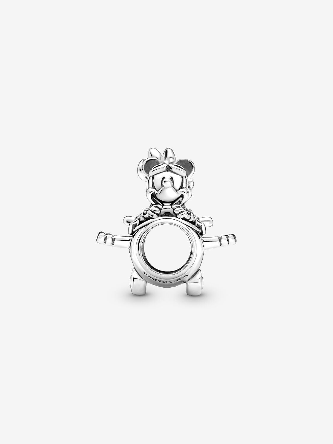 Charm Plata 925 - Avión Mickey y Minnie Mouse de Disney