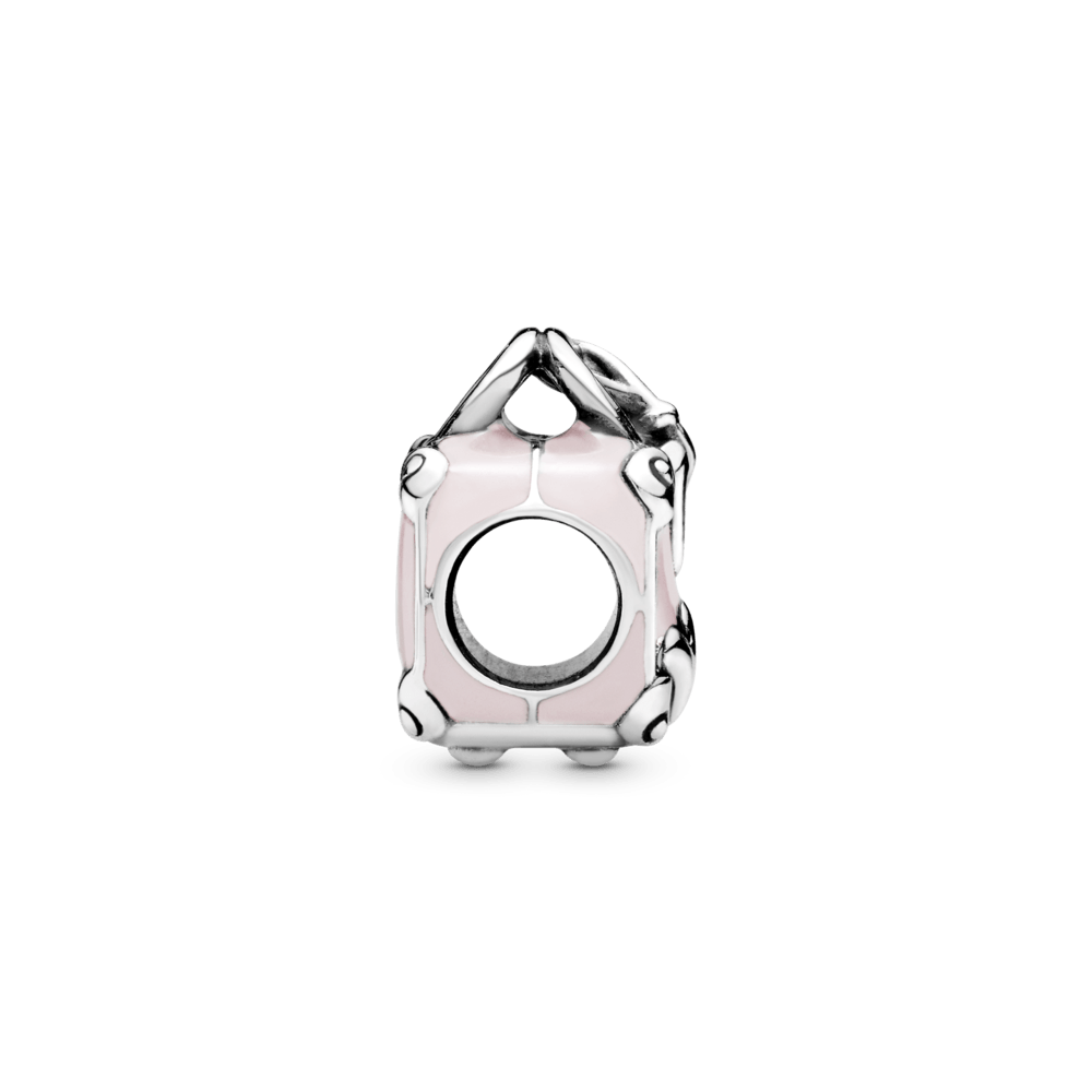 Charm Plata 925 - Bolsa de viaje rosa