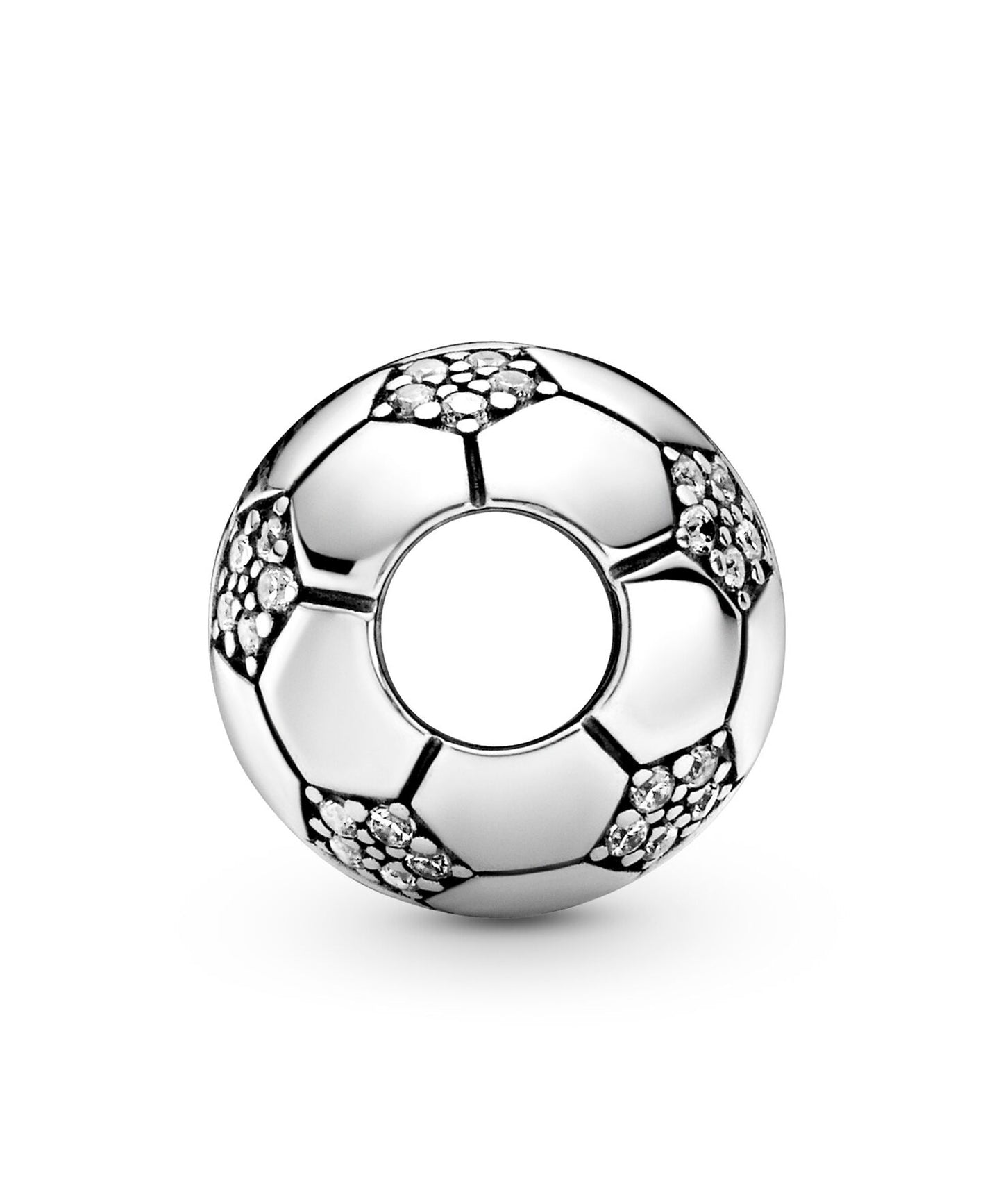 Charm Plata 925 - balón de futbol