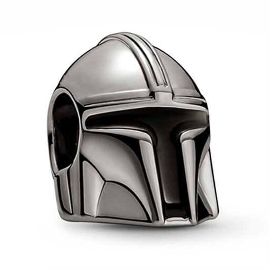 Charm Plata 925 - Casco Mandaloreano