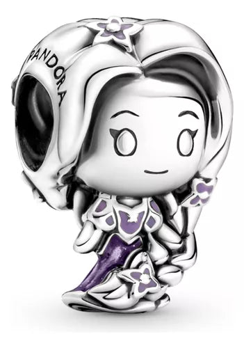 Charm Plata 925 - Princesa Rapunzel