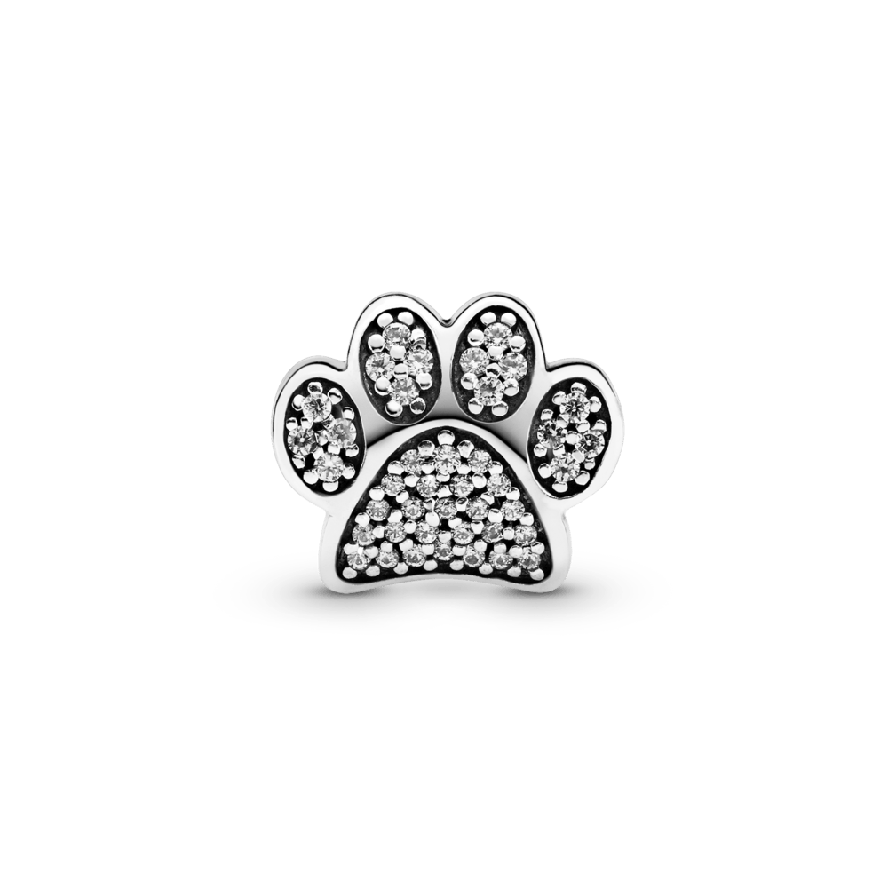 Charm Plata 925 - Huella Patita Perro