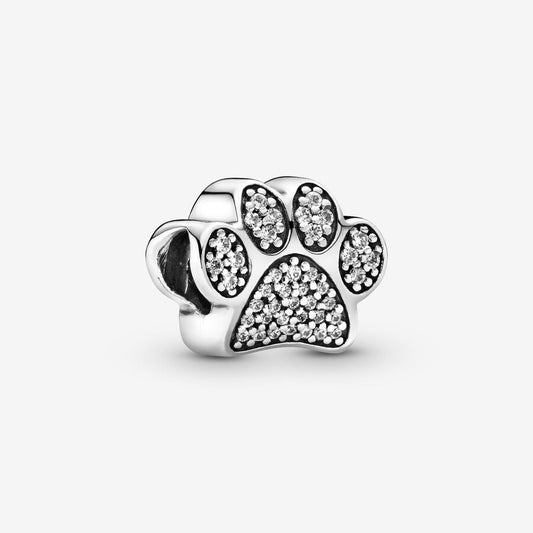 Charm Plata 925 - Huella Patita Perro