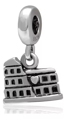Charm Plata 925 - Coliseo Romano