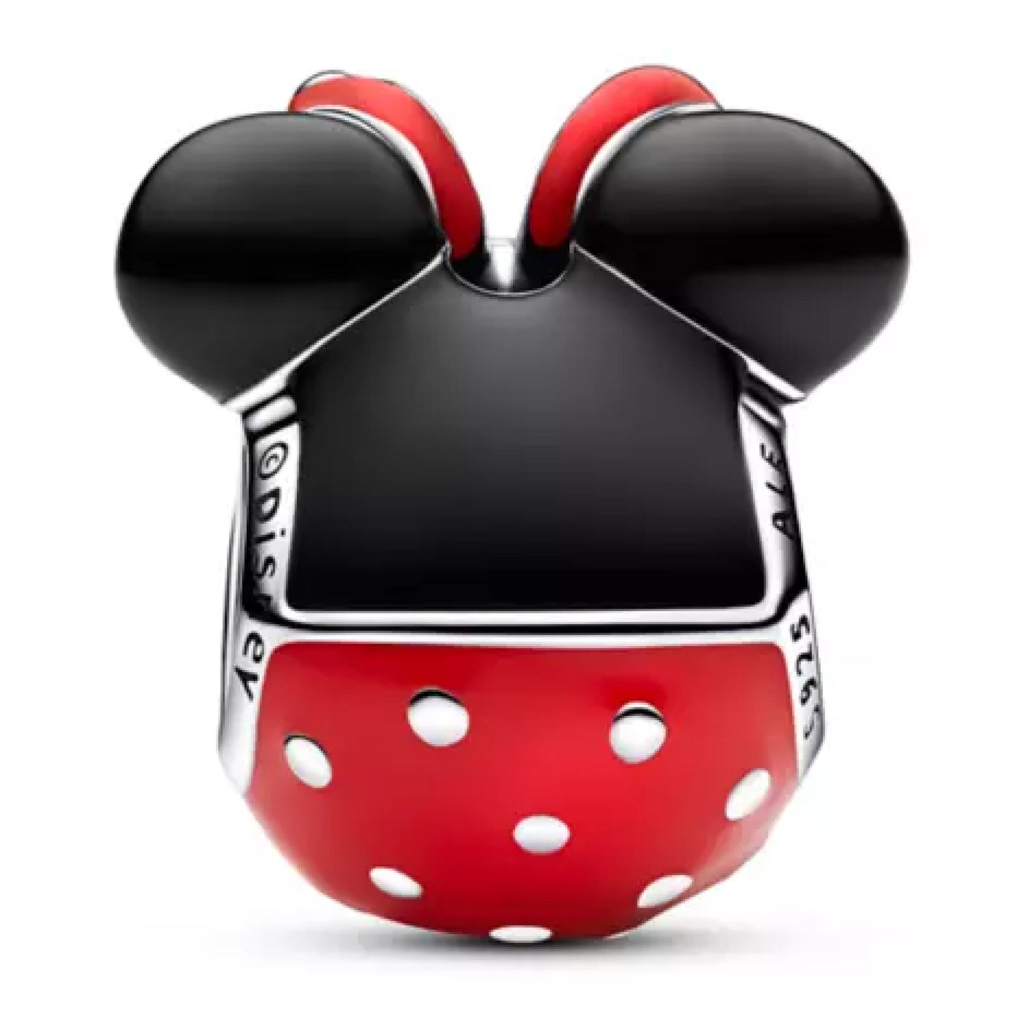 Charm Plata 925 - Redondo Minnie Moño Vestido