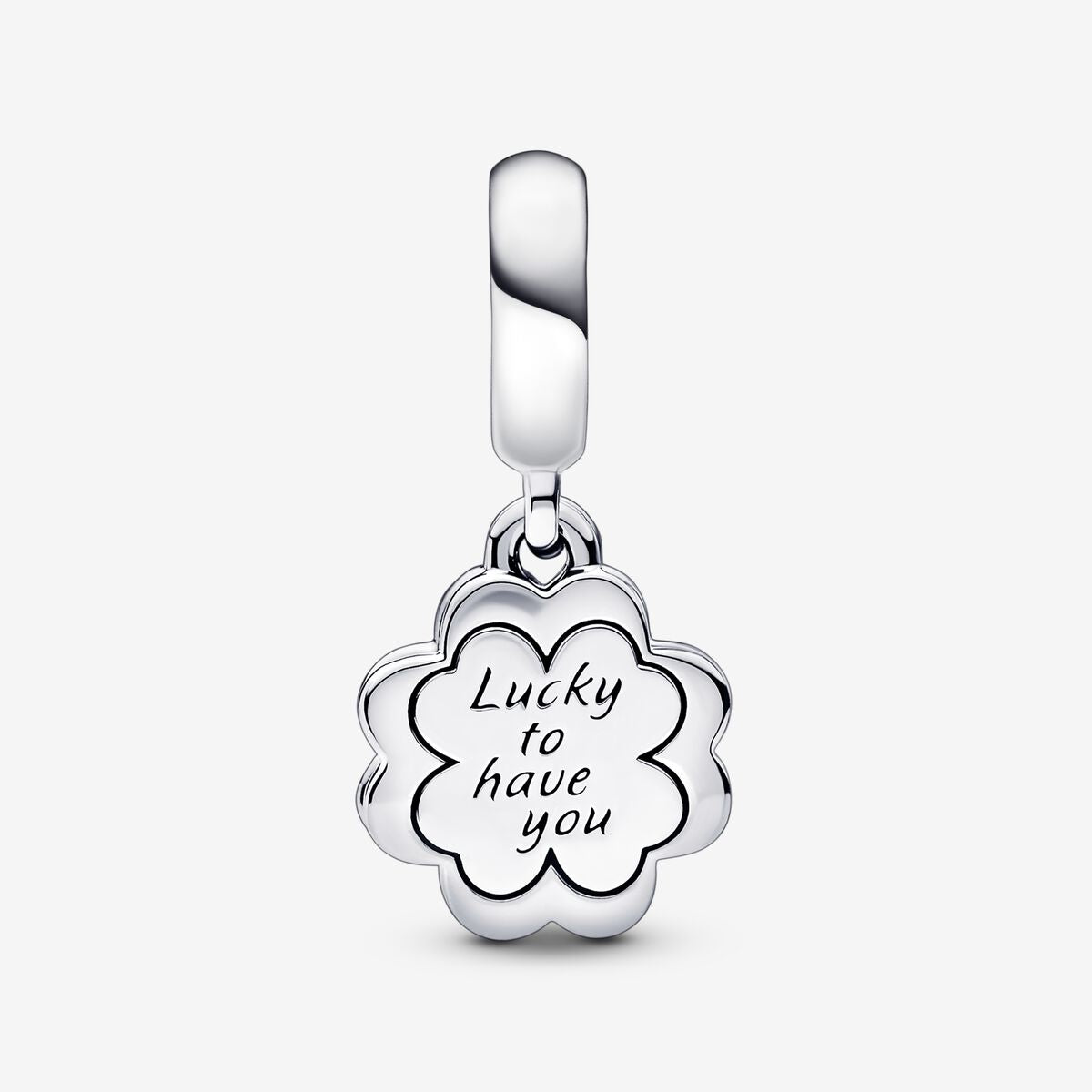 Charm Plata 925 - Colgante Friend Rosa Infinito