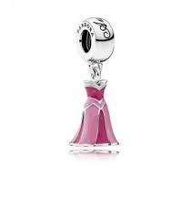 Charm Plata 925 - vestido Princesa Aurora
