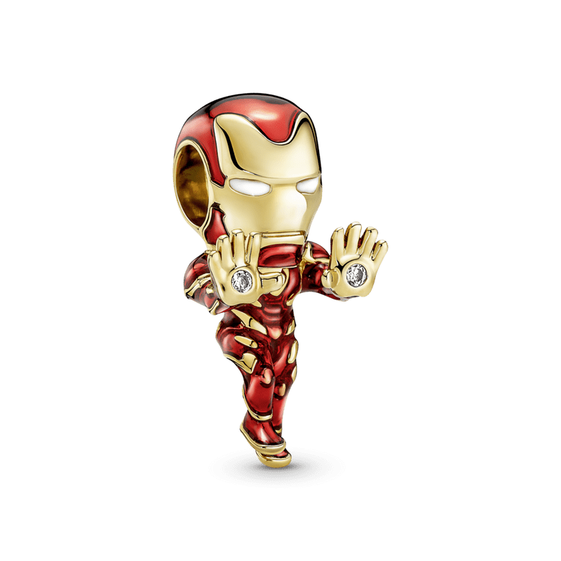 Charm Plata 925 - Iron Man de Marvel