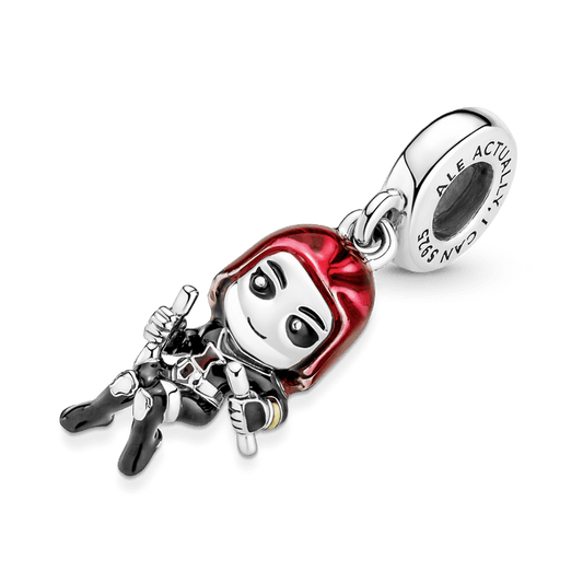 Charm Plata 925 - Viuda Negra de Marvel