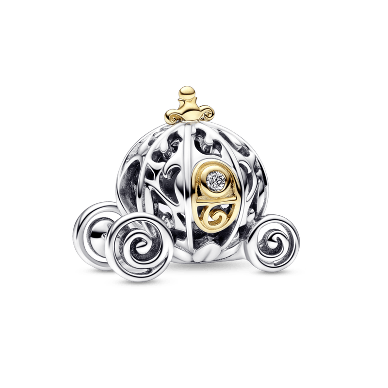 Charm Plata 925 - Carroza Cenicienta Disney 100 años