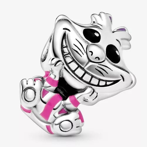 Charm Plata 925 - Disney Gato De Cheshire