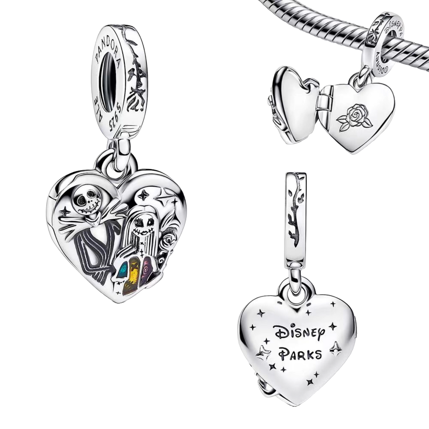 Charm Plata 925 - Mundo De Jack Corazón