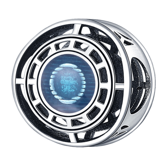Charm Plata 925 - Generador Reactor Tony Stark Iron Man