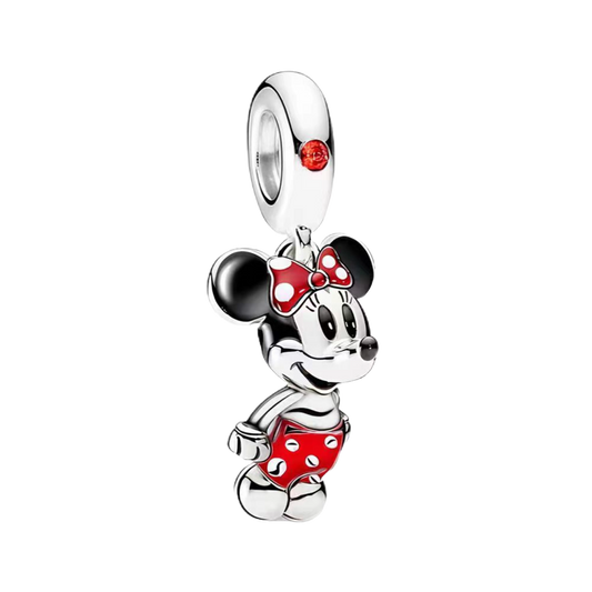 Charm Plata 925 - Minnie Mouse Retro