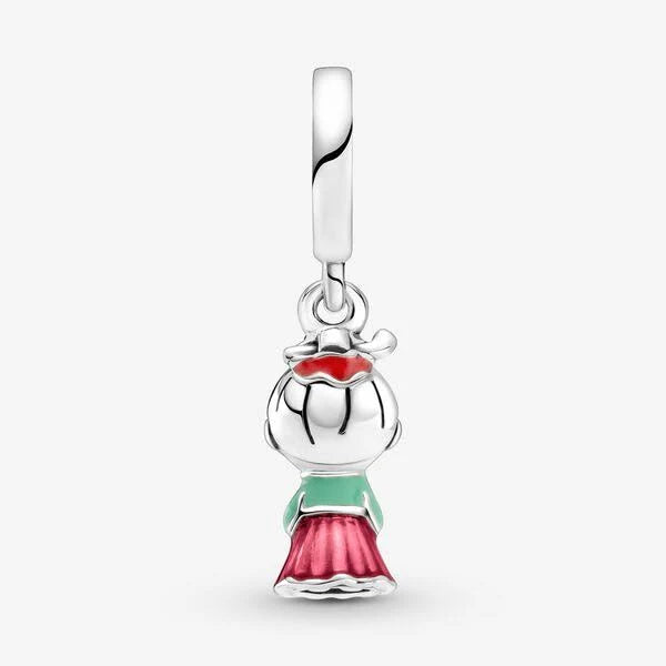 Charm Plata 925 - Muñeca Koreana